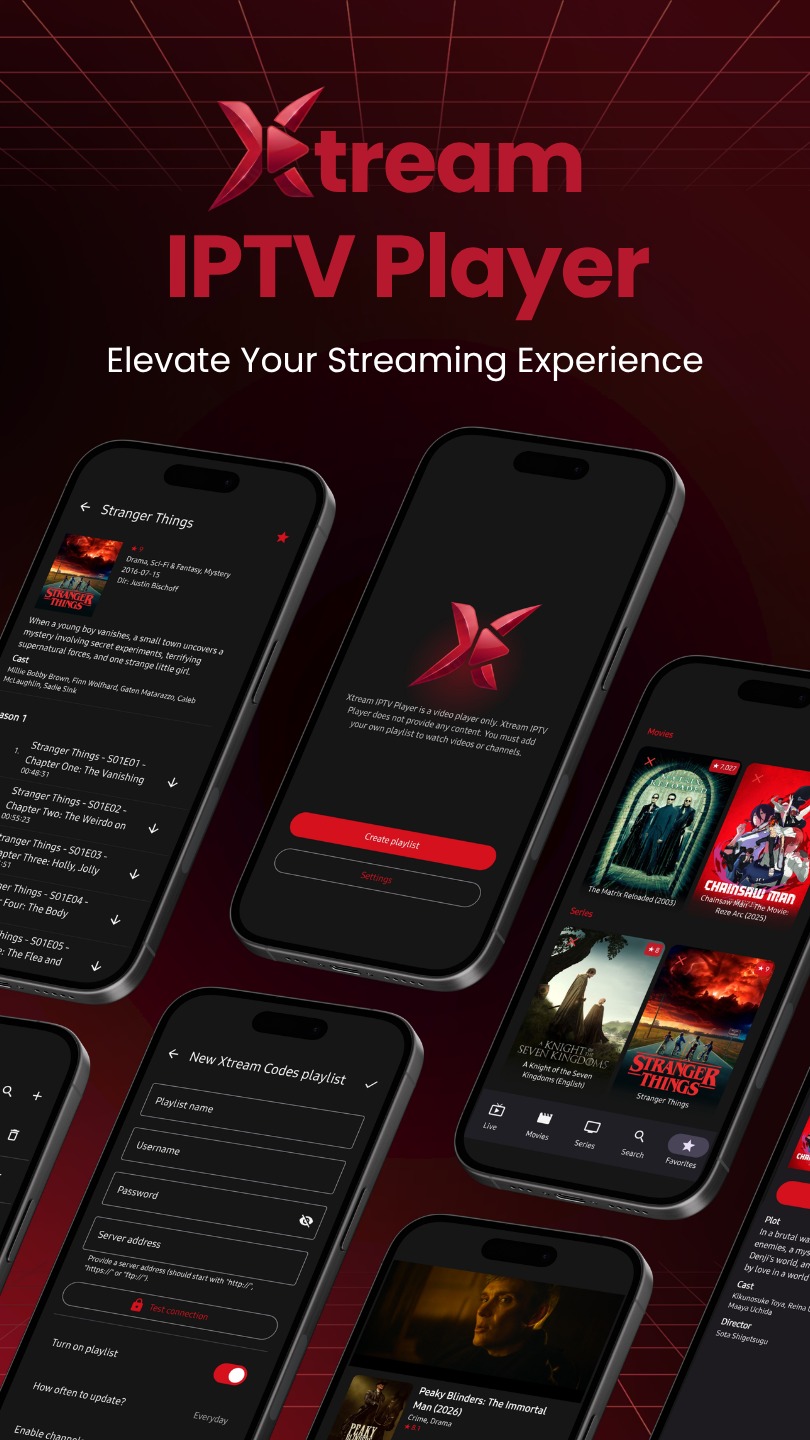 Xtream IPTV Player — Elevate Your Streaming Experience