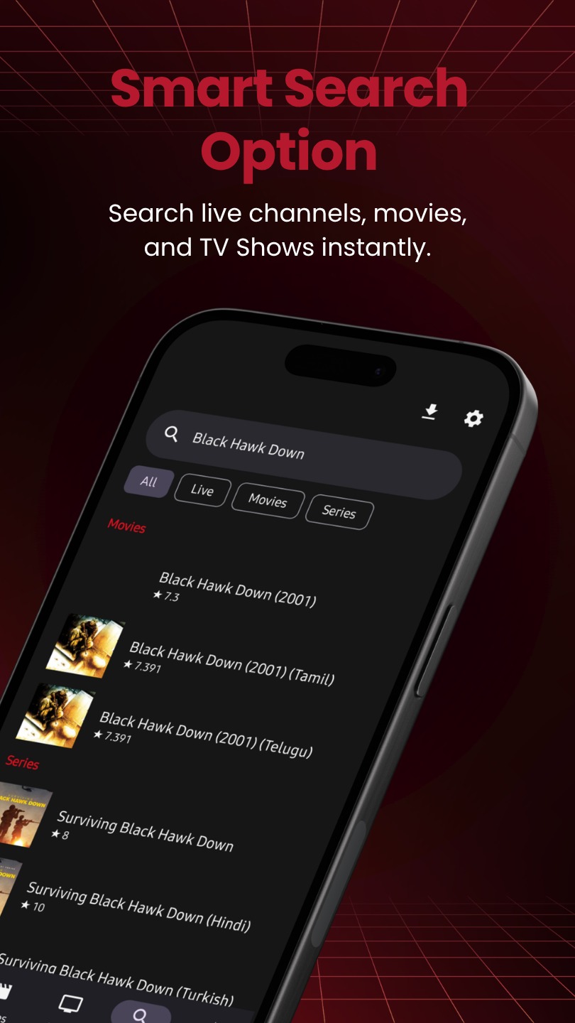 Smart Search Option